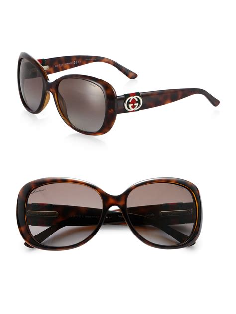 gucci vintage round sunglasses